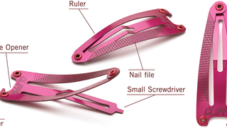That Multitool Clip Now Hides a Bottle Opener and Nail File in Your Hair